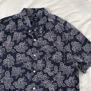 J crew SHORT-SLEEVE Flex Casual Shirt size L